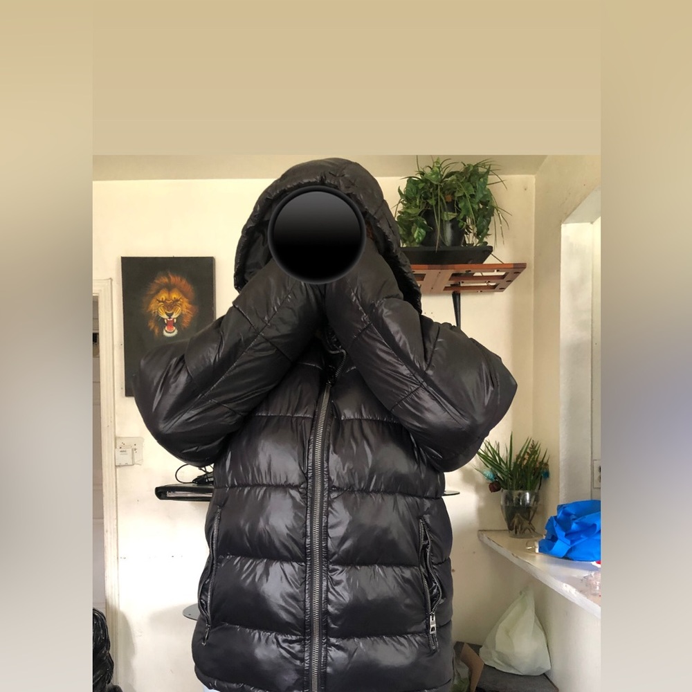 (GUESS‼️)Men's Hooded Puffer Coat